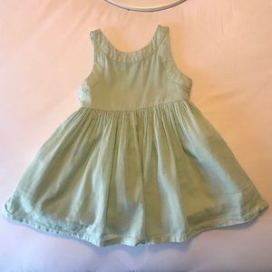 Old Navy Girls Mint Flutter Dress Size 12-18M